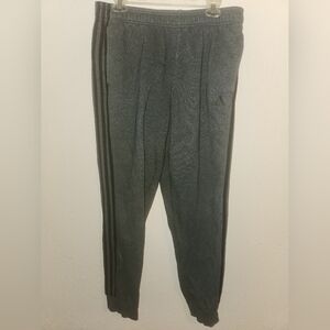 Gray Adidas Joggers L